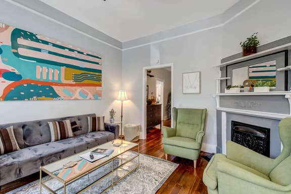 Parkside Downtown 3BR Duplex w/ Private Backyard